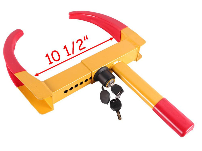 Heavy Duty Anti Theft Protective Car Wheel Lock Security Tire Clamp.