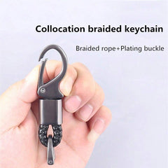 Toyota 4 Button ABS+Silicone Car Key Cover Case With Keychain