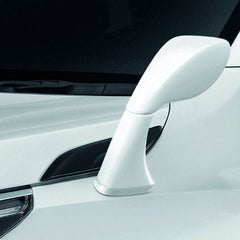 White Car Bonnet Fender Side Mirror Wide Angle View for Toyota Fortuner New