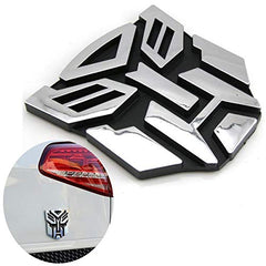 1pc Trans Autobot Metal Logo 3D Car Hood Ornament / Decal.