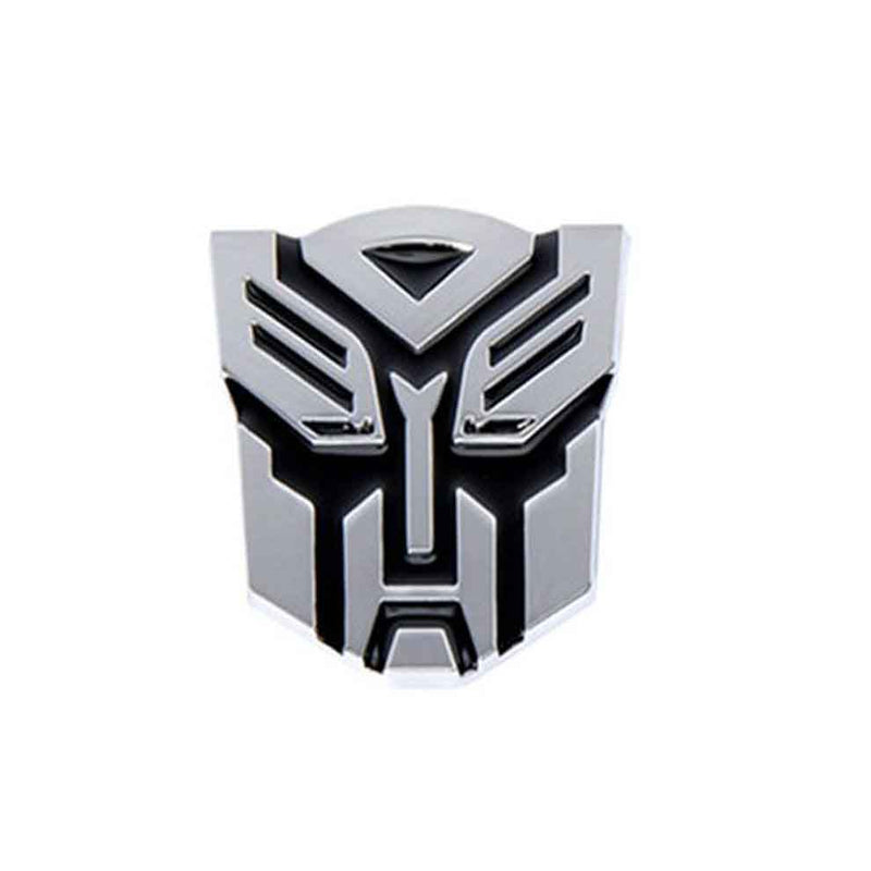 1pc Trans Autobot Metal Logo 3D Car Hood Ornament / Decal.