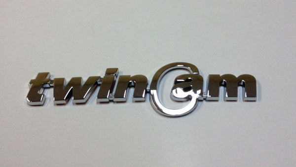 3D TWIN CAM LOGO CHROME BADGE ABS EMBLEM CAR AUTO JEEP 4X4