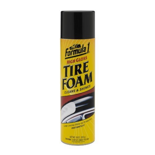 Formula1 High Gloss Car Tire Tyre Foam-510gm