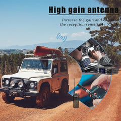 UHF Mobile Car Radio Antenna 27MHz 150W 3.0dBi Mobile Antenna Length 130CM(51.1in) (1 Pack)