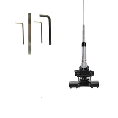 UHF Mobile Car Radio Antenna 27MHz 150W 3.0dBi Mobile Antenna Length 130CM(51.1in) (1 Pack)