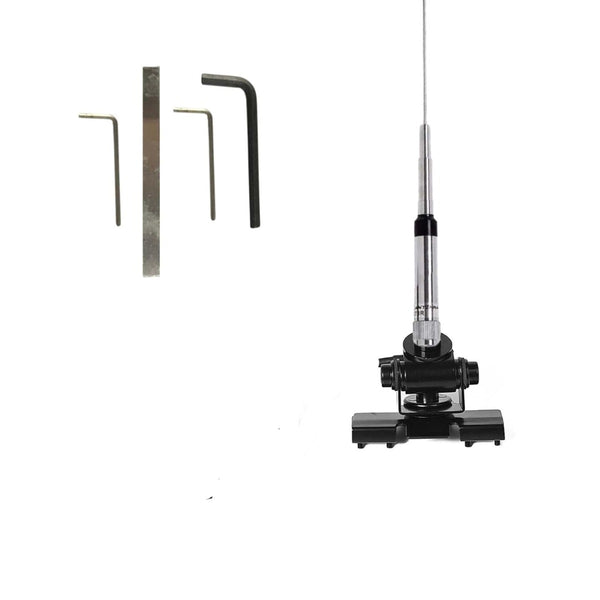 UHF Mobile Car Radio Antenna 27MHz 150W 3.0dBi Mobile Antenna Length 130CM(51.1in) (1 Pack)