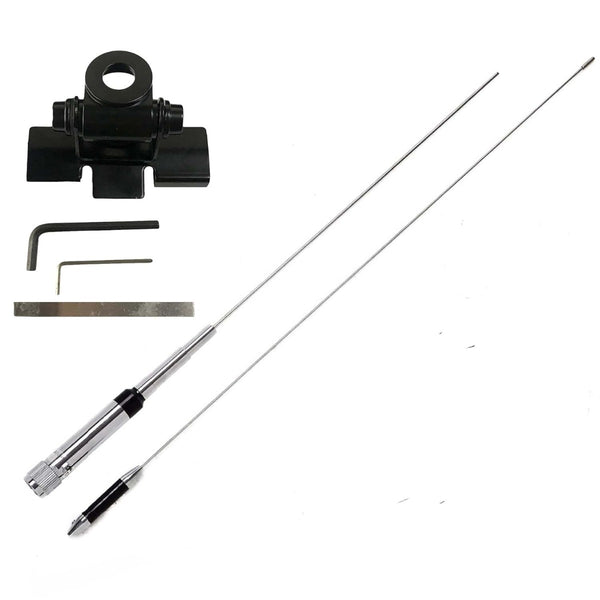 UHF Mobile Car Radio Antenna 27MHz 150W 3.0dBi Mobile Antenna Length 130CM(51.1in) (1 Pack)