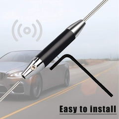 UHF Mobile Car Radio Antenna 27MHz 150W 3.0dBi Mobile Antenna Length 130CM(51.1in) (1 Pack)