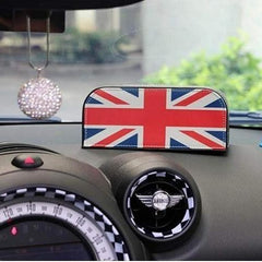 Car British Union Jack Faux Leather Tissue Boxes Holders Mini Cooper Style