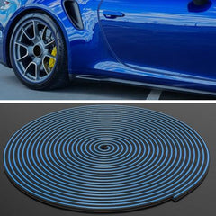Universal Decorative Scratchproof Stickup 8m Flexible Car Wheel Hub Trim Mouldings Car Decoration Strip Wheel Strip