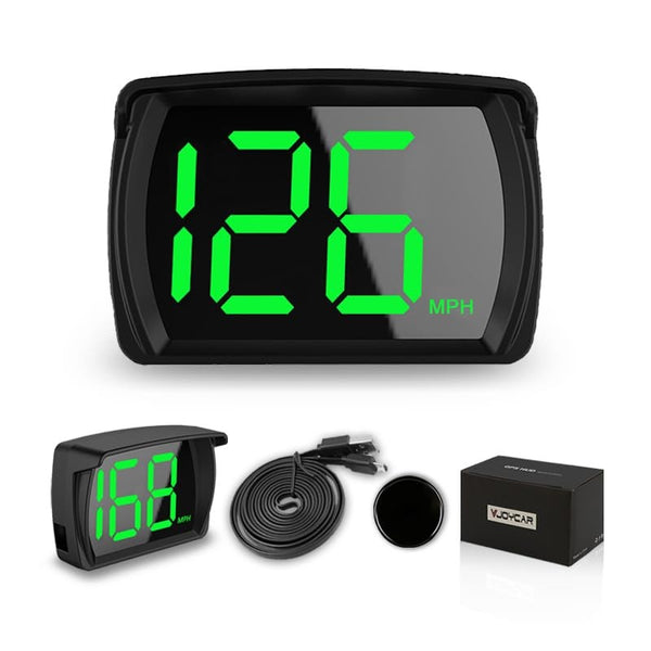 Universal HUD GPS Speedometer Digital Speed Meter Head Up Display for Cars Trucks USB Plug and Play KMH MPH New Car Accessories Electronics Factory Direct Offer Low Cost