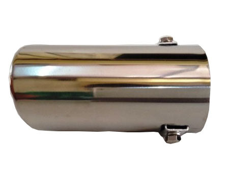 Car Chrome Exhaust 2.5 Inch Silencer Muffler Tip Pipe Universal Size(Big)