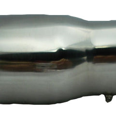 Car Chrome Exhaust 2.5 Inch Silencer Muffler Tip Pipe For SUV(Oval)