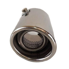 Car Chrome Exhaust 2.5 Inch Silencer Muffler Tip Pipe Universal Size(Big)