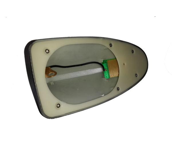 1pc Universal Functional Car Radio Shark Fin Antenna-Carbon Fiber