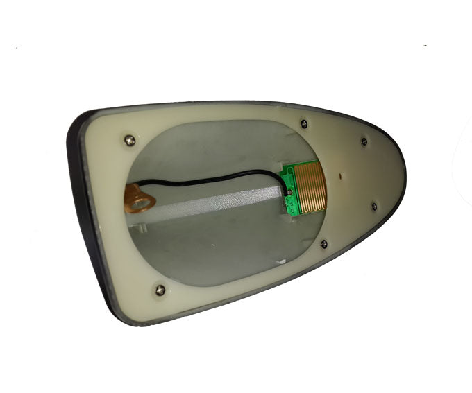 1pc Universal Functional Car Radio Shark Fin Antenna-Carbon Fiber