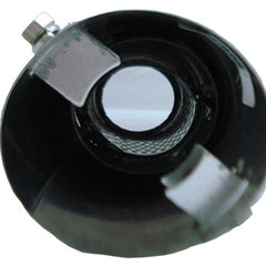 Car Chrome Exhaust 2.5 Inch Silencer Muffler Tip Pipe Universal Size(Small)