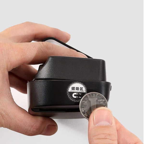 GREY Glasses Holder for Car Sun Visor, Universal Car Sunglasses Eyeglasses Case Storage Box Organizer Car Glasses Holder Sun Visor Clip with Ticket Card Holder and Magnetic Function