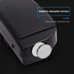 GREY Glasses Holder for Car Sun Visor, Universal Car Sunglasses Eyeglasses Case Storage Box Organizer Car Glasses Holder Sun Visor Clip with Ticket Card Holder and Magnetic Function