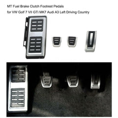 VW Polo Vento Skoda Octavia Audi Car Pedals Cap With Foot Rest Cover Accelerator Brake Clutch