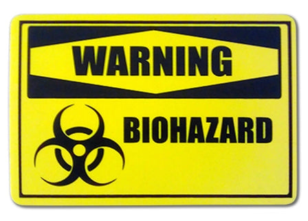 Warning Caution Signs + Bio Hazard Sign