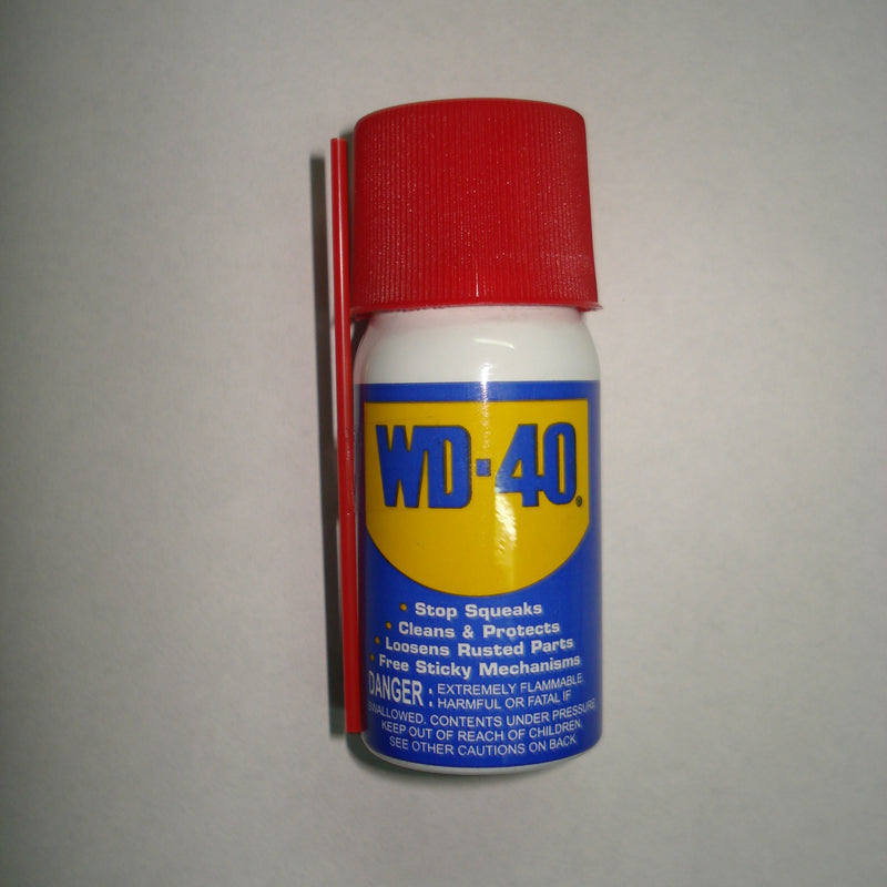 WD40 32g Rust Penetrant cum Corrosion Inhibitors.